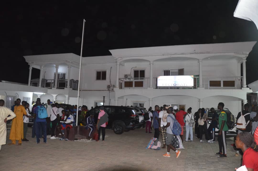 Departure of the athletes from the University of Garoua this 04/26/2023 for Ngaoundéré to attend the 23rd edition of the University Games for the first time.