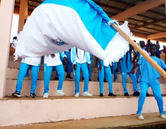 Céremonie de levée des couleurs aux JU Ngaoundéré 2023