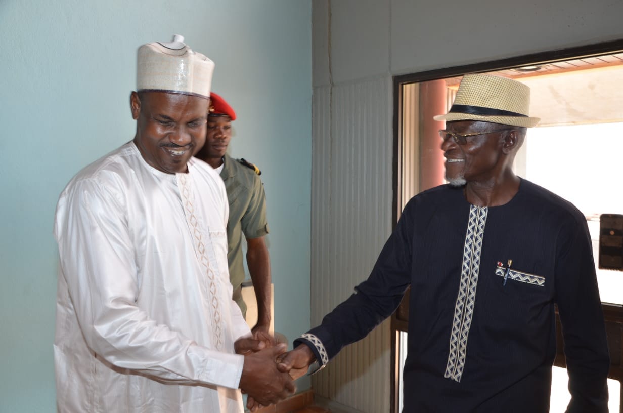 Arrivée du président de la FENASU pour la visite d'inspection à Garoua